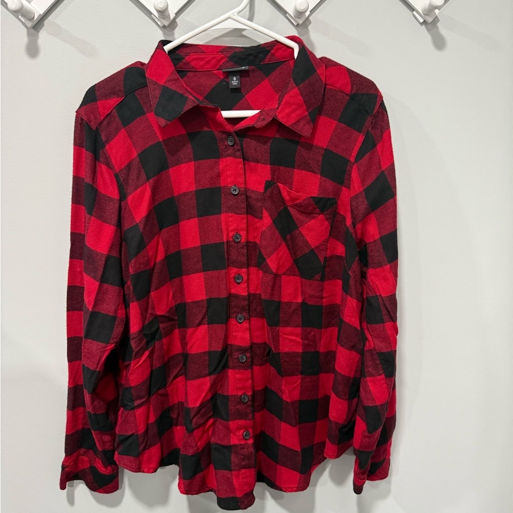 Womens torrid flannel size 0